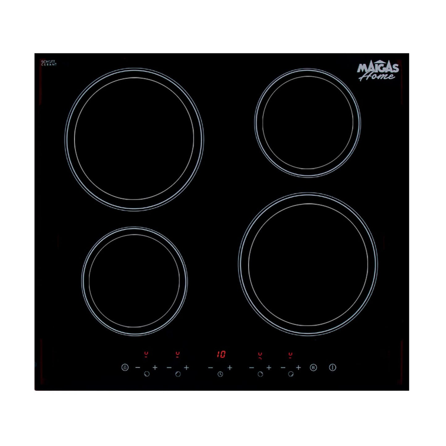 ENCIMERA INDUCCION 4 QUEMADORES