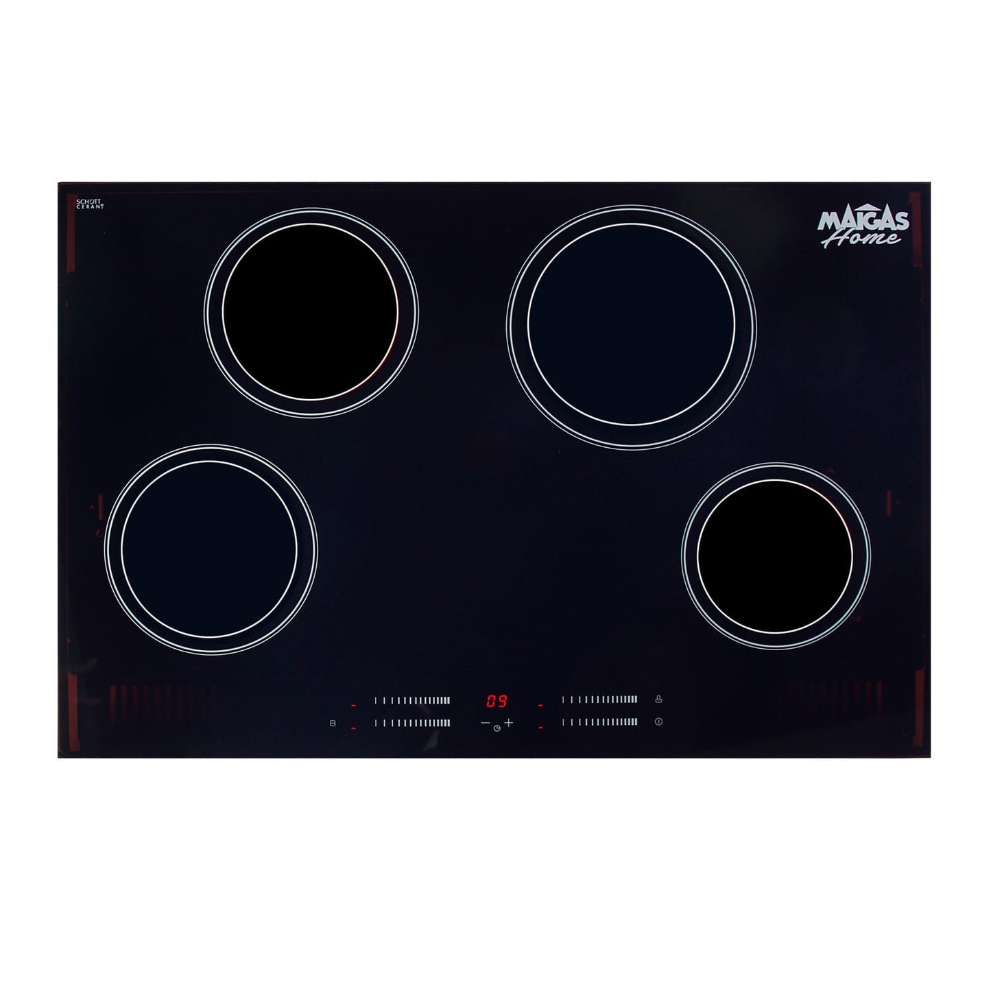 ENCIMERA INDUCCION 4 QUEMADORES DELUXE