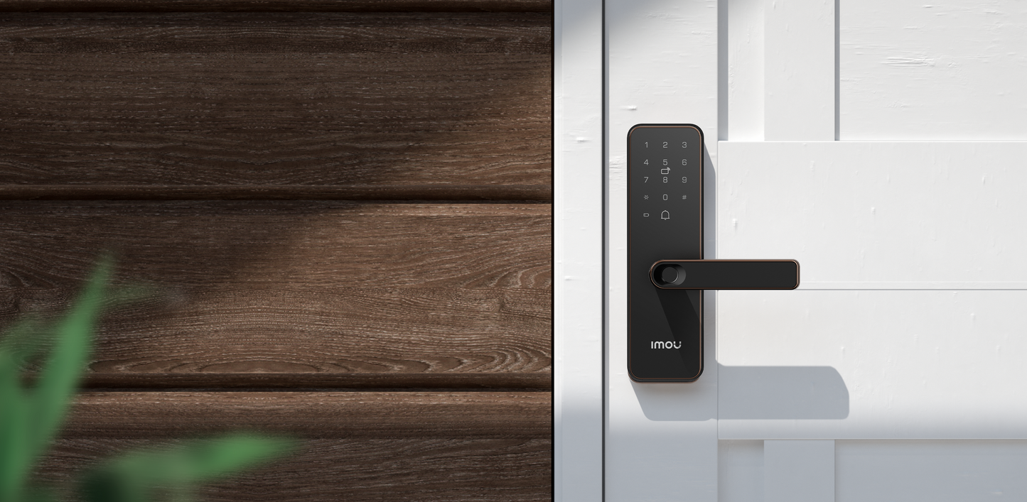  K1S-H-W-EN. Chapa Imou Wifi K1S-W con múltiples métodos de desbloqueo, conexión inteligente carcasa reforzada de aleación de aluminio.