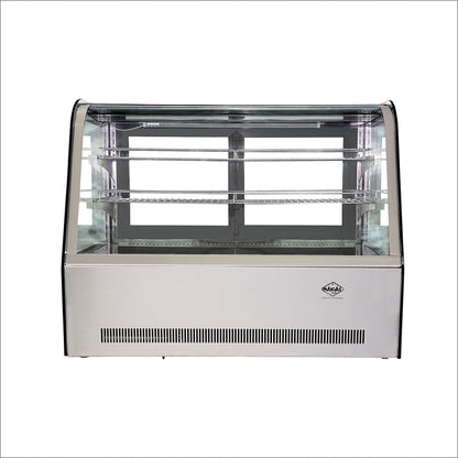 Vitrina sobremesa 900x570x730 mm.