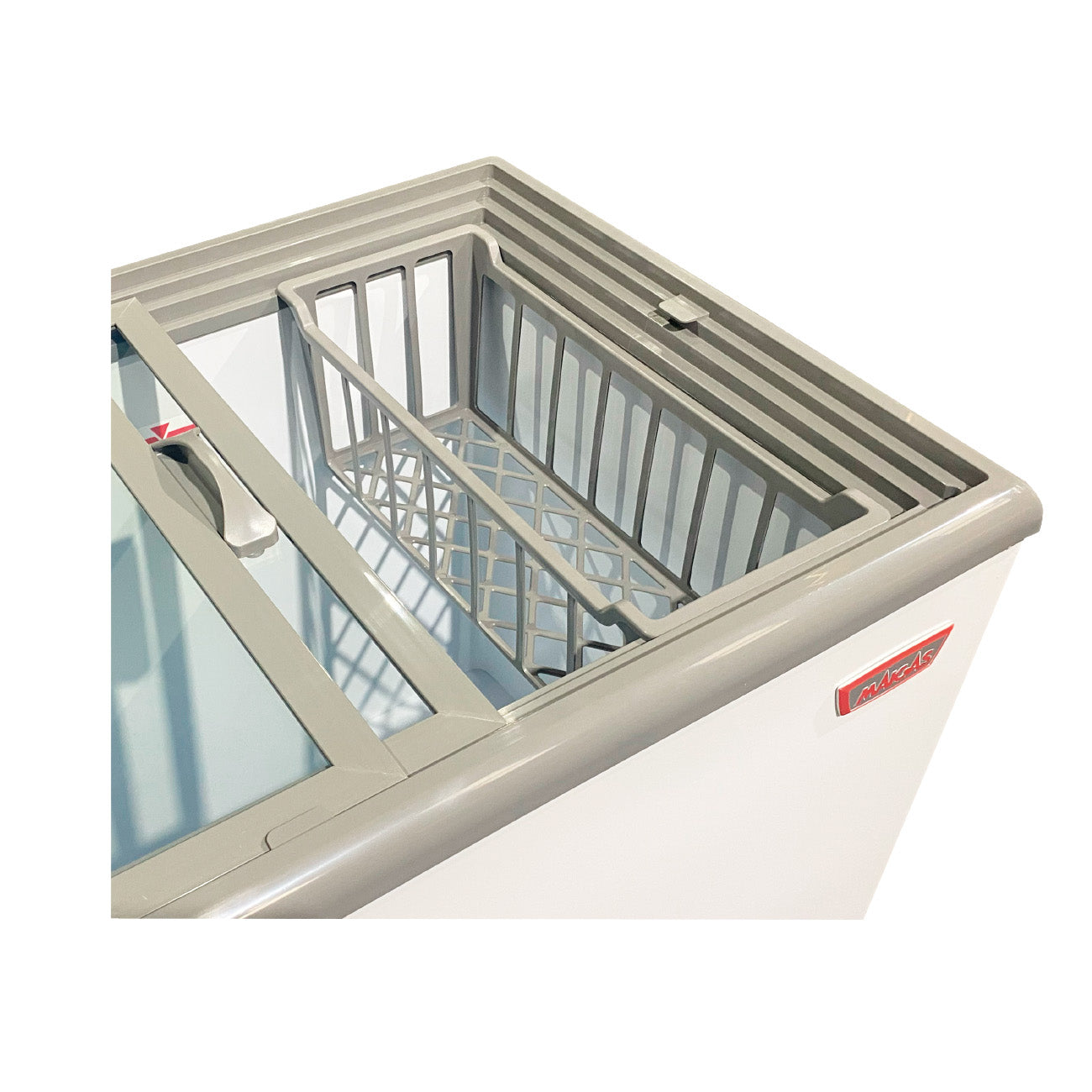 CONGELADOR DUAL TAPA DE VIDRIO 199 Lts.